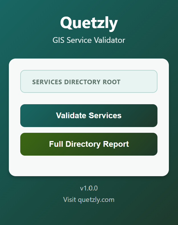 Quetzly Validator for Chrome