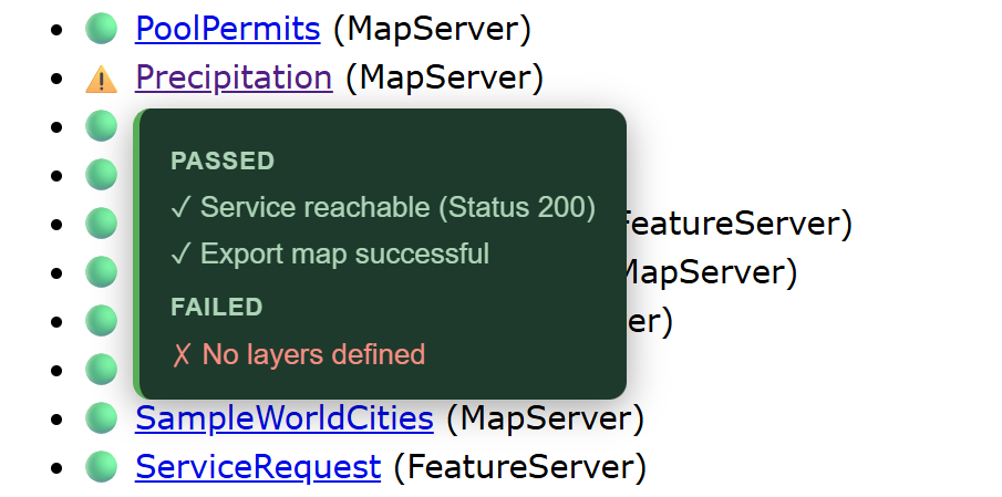 Error tooltip example